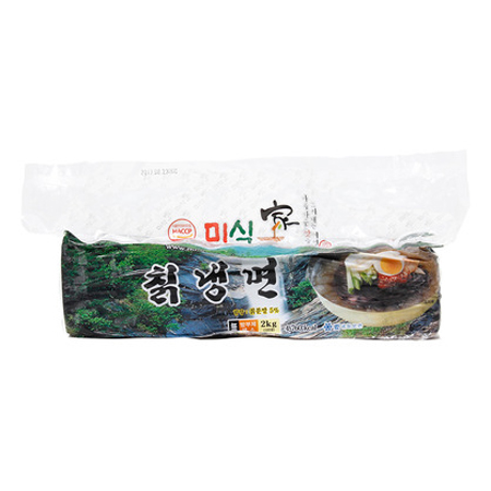 Mì lạnh tươi Hàn Quốc 2kg - Sợi đen