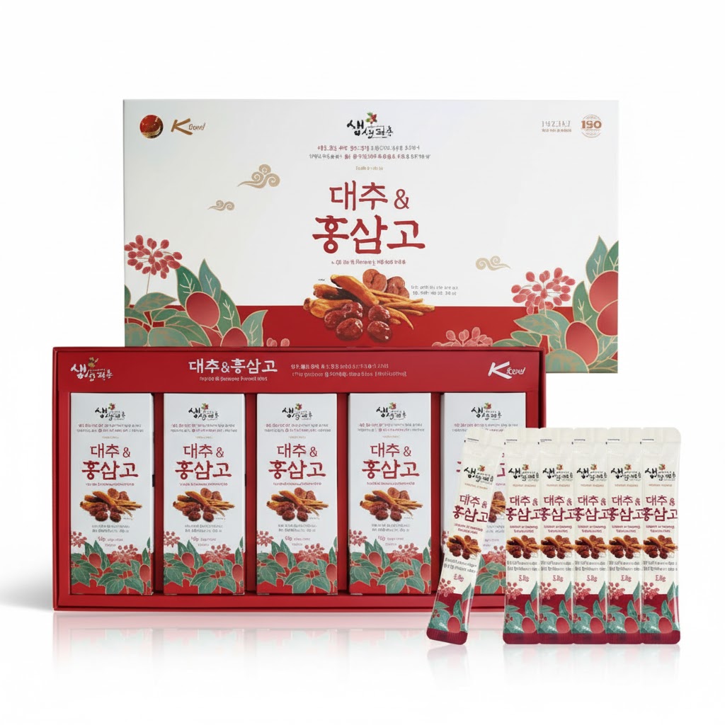 Collagen và hồng sâm táo đỏ